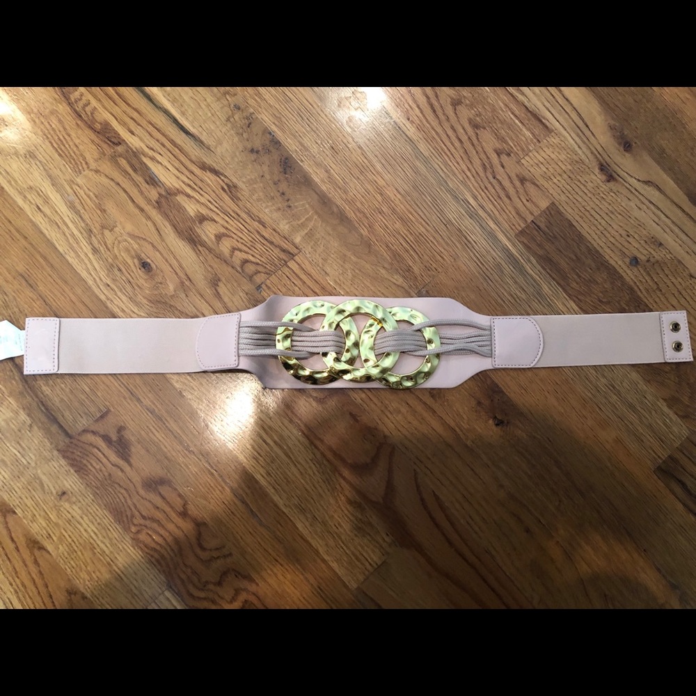 Bebe beige belt Size S